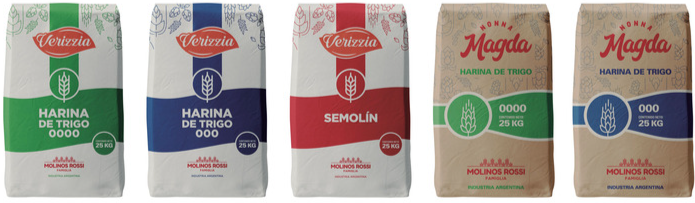 Harina de Trigo y Semolín de 25 kilogramos